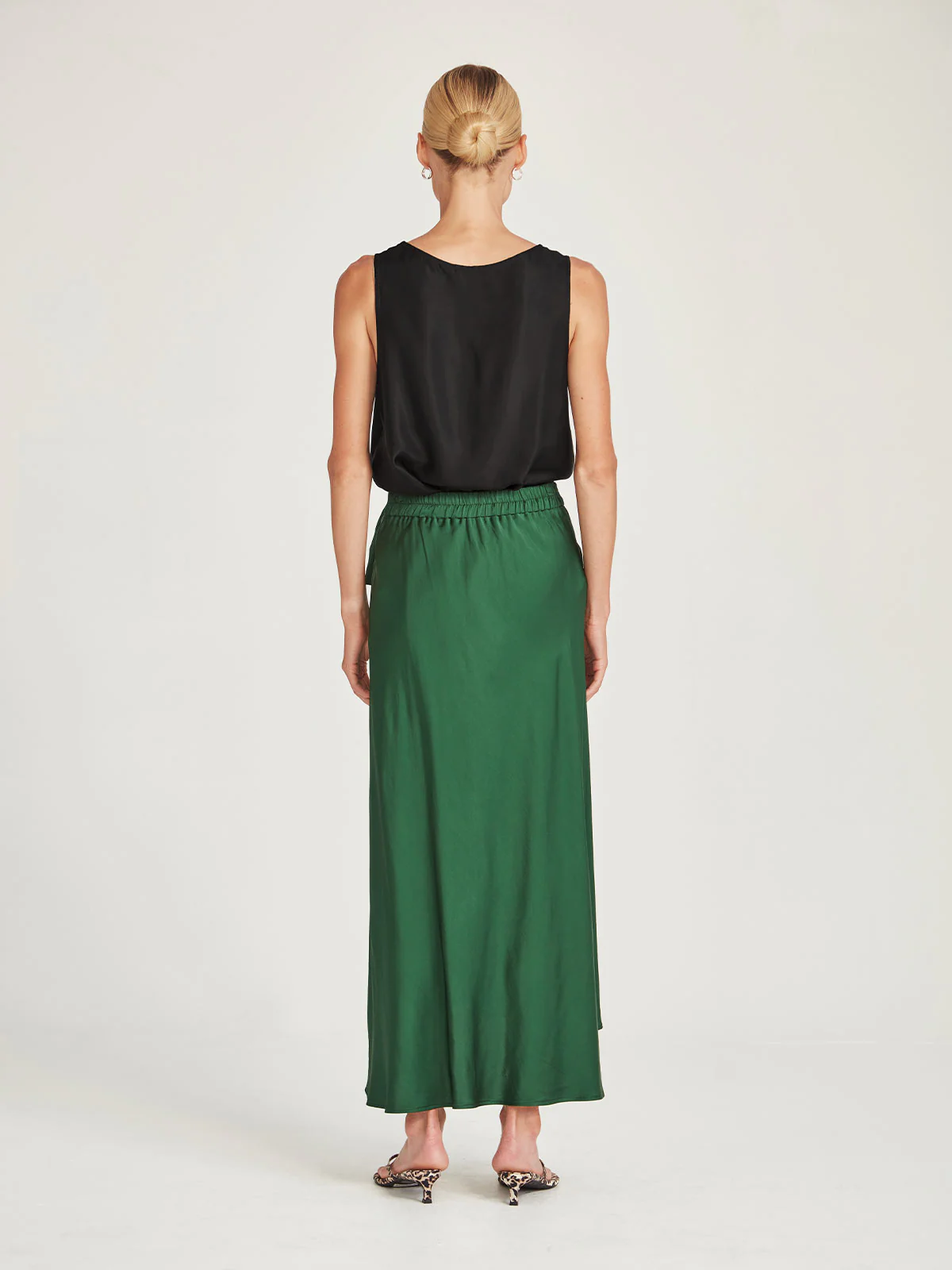 Caroline Sills Lilly Skirt - Emerald