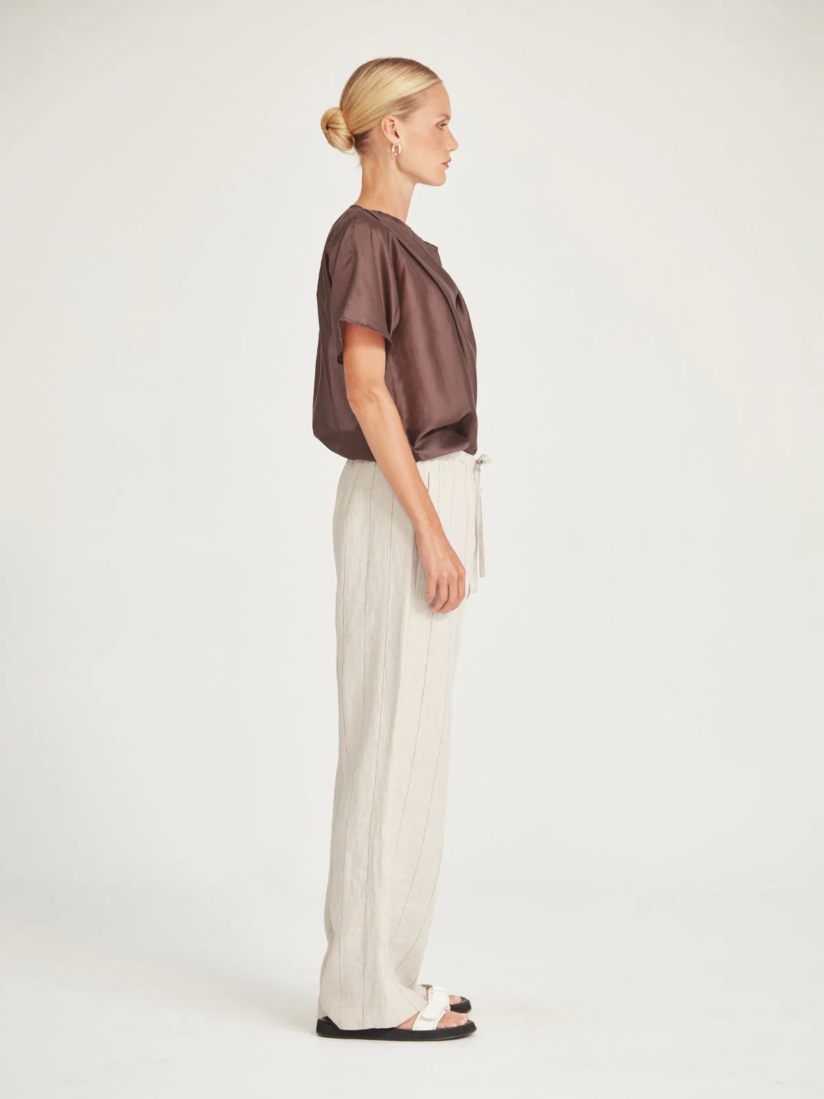 Caroline Sills Dana Top - Cocoa