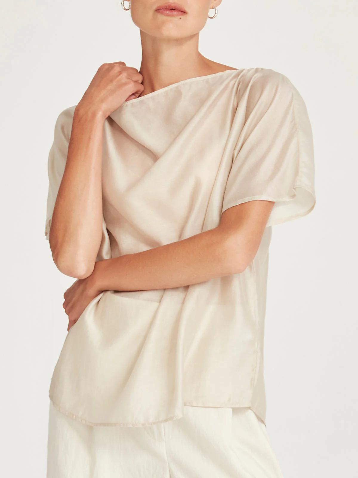 Caroline Sills Dana Top - Oat