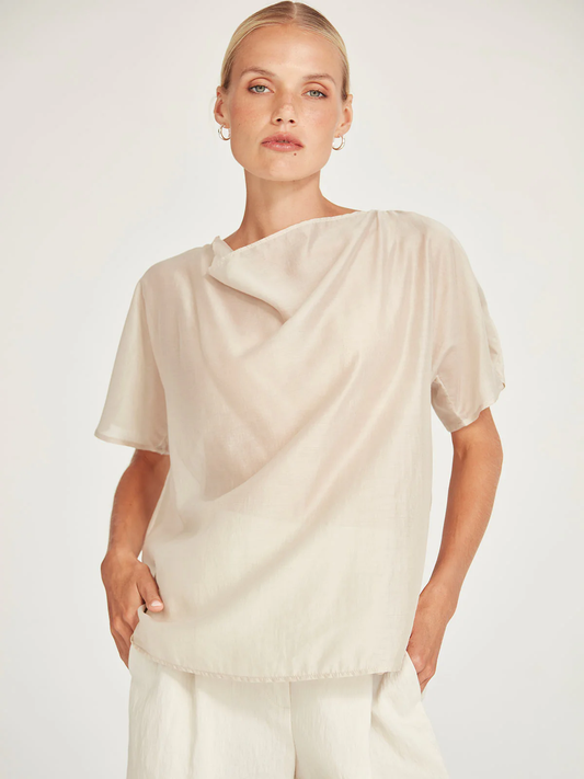 Caroline Sills Dana Top - Oat