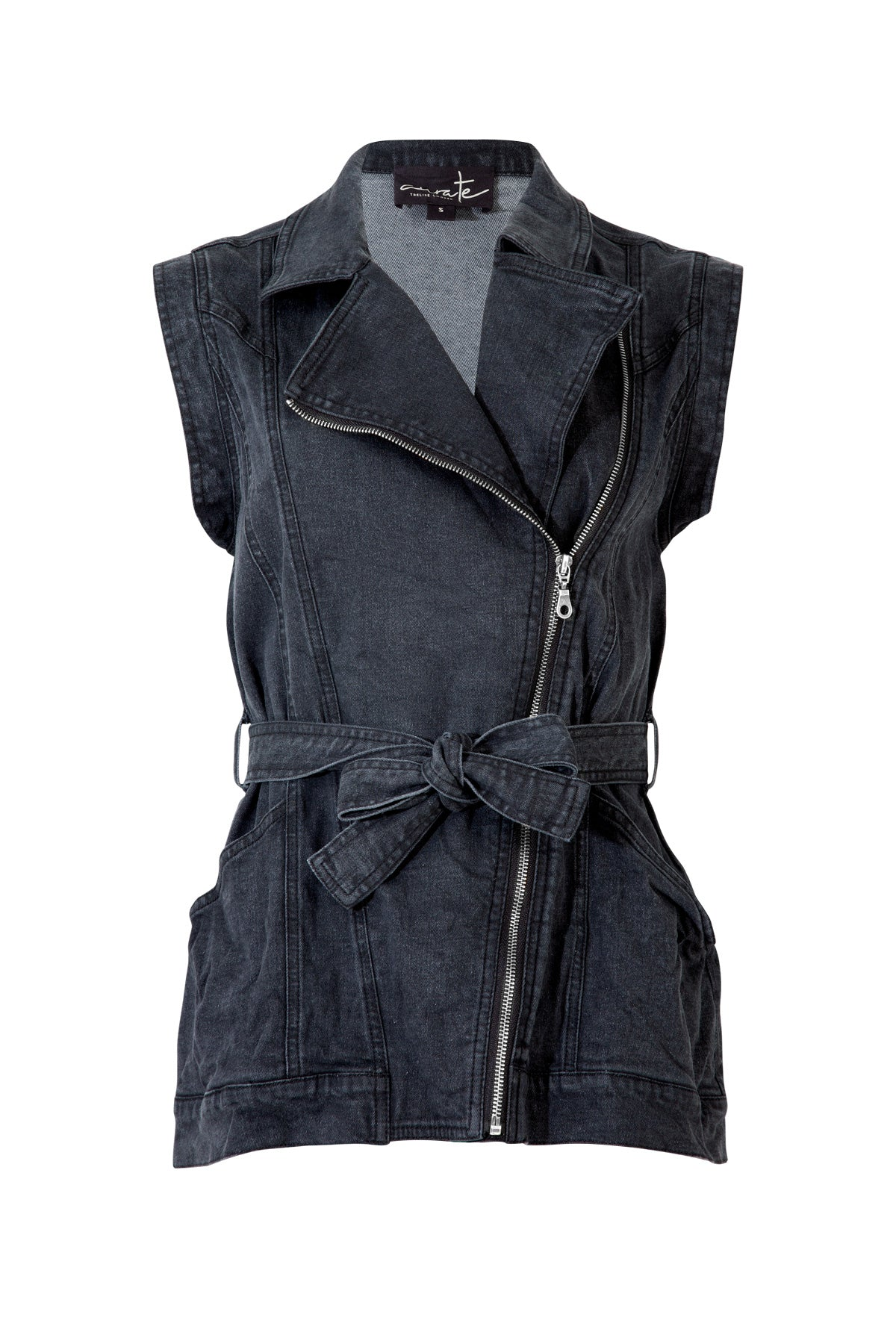 Curate You're My Vest Friend Jacket - Black