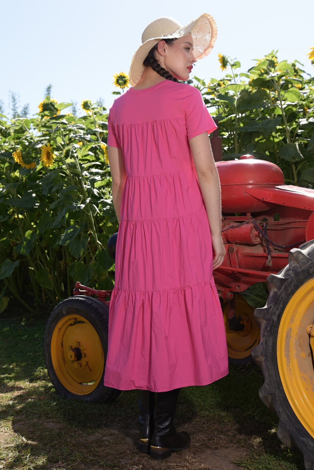 Curate Along For The Ride Dress - Pink