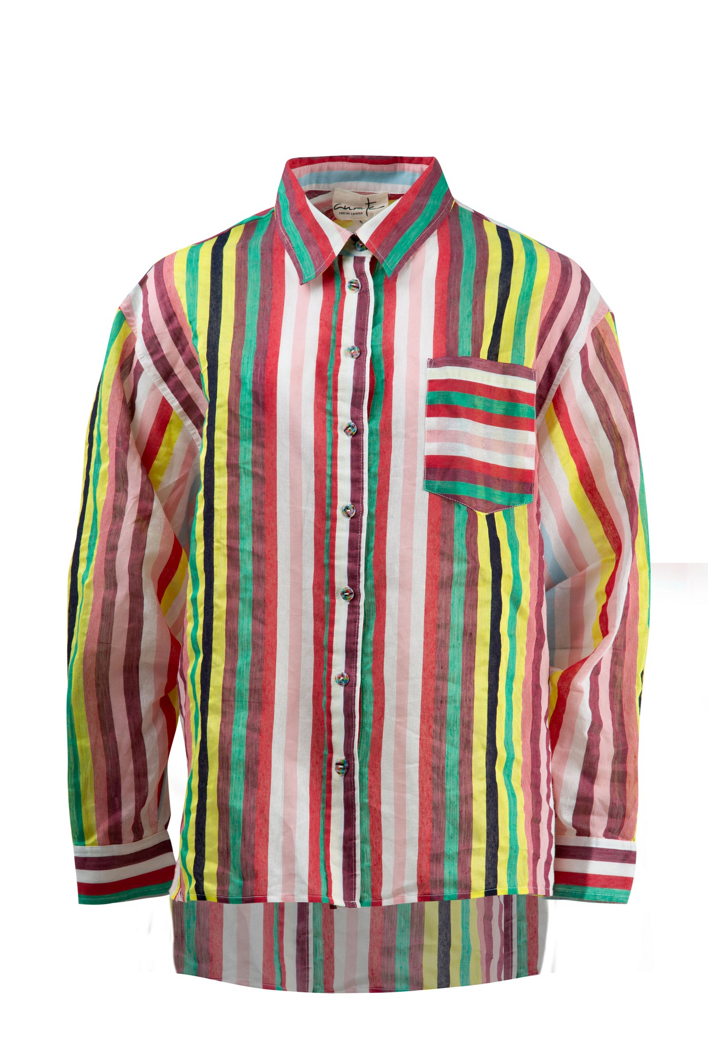 Curate Shirt Vision Shirt - Rainbow's End Stripe
