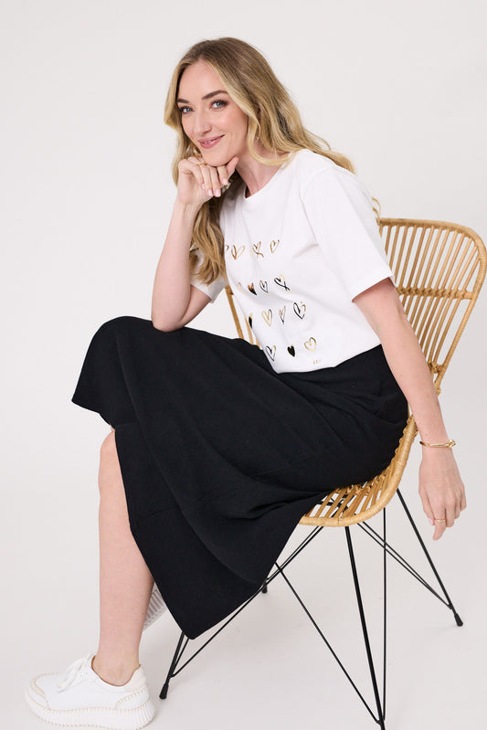 Lemon Tree Carina Top - White