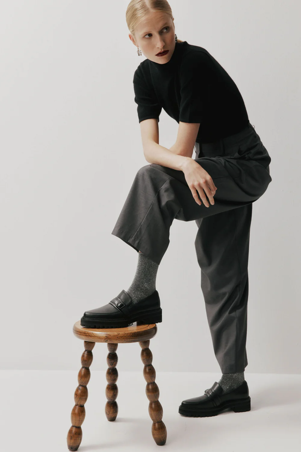 Chaos & Harmony Chloe Loafer - Black