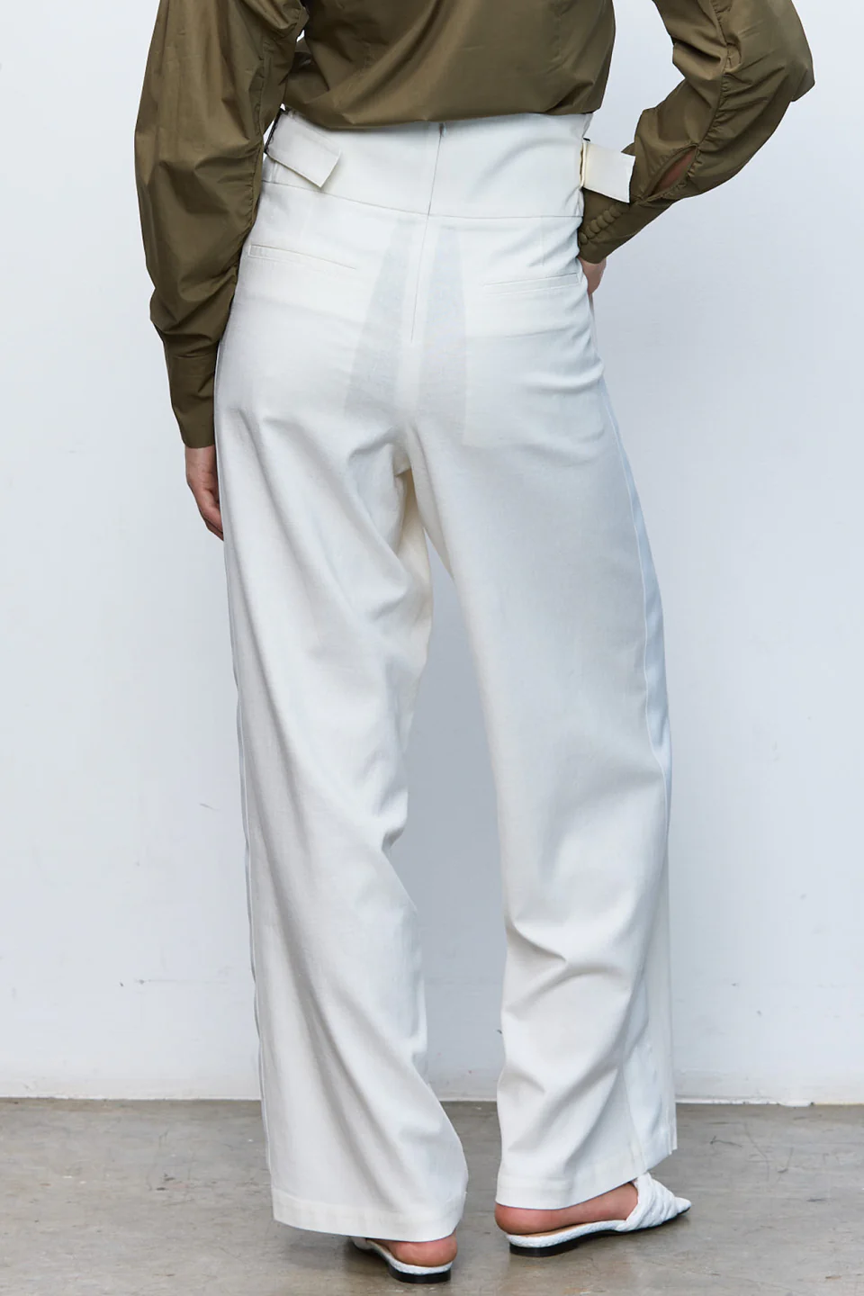 Dref By D St Tropez Pant - White