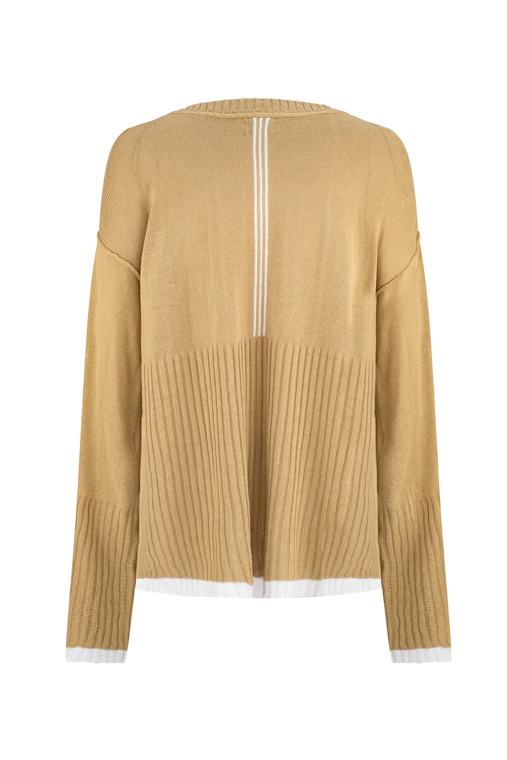 Dref By D Obsess Jumper - Gold/Ice Cream Stripe
