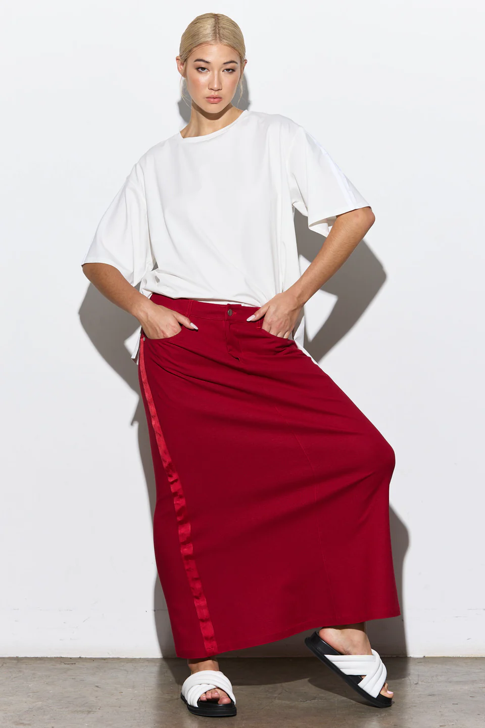 Dref By D Lonn Skirt - Red