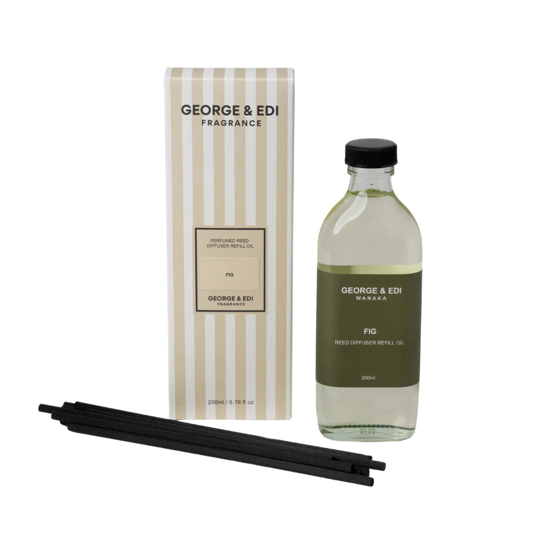 George & Edi Diffuser Refill & Reeds - Fig