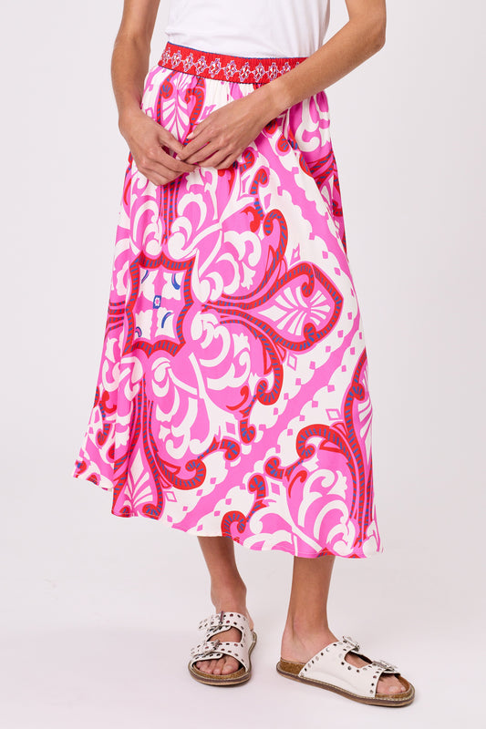 Design Nation Saint Skirt - Saint Print