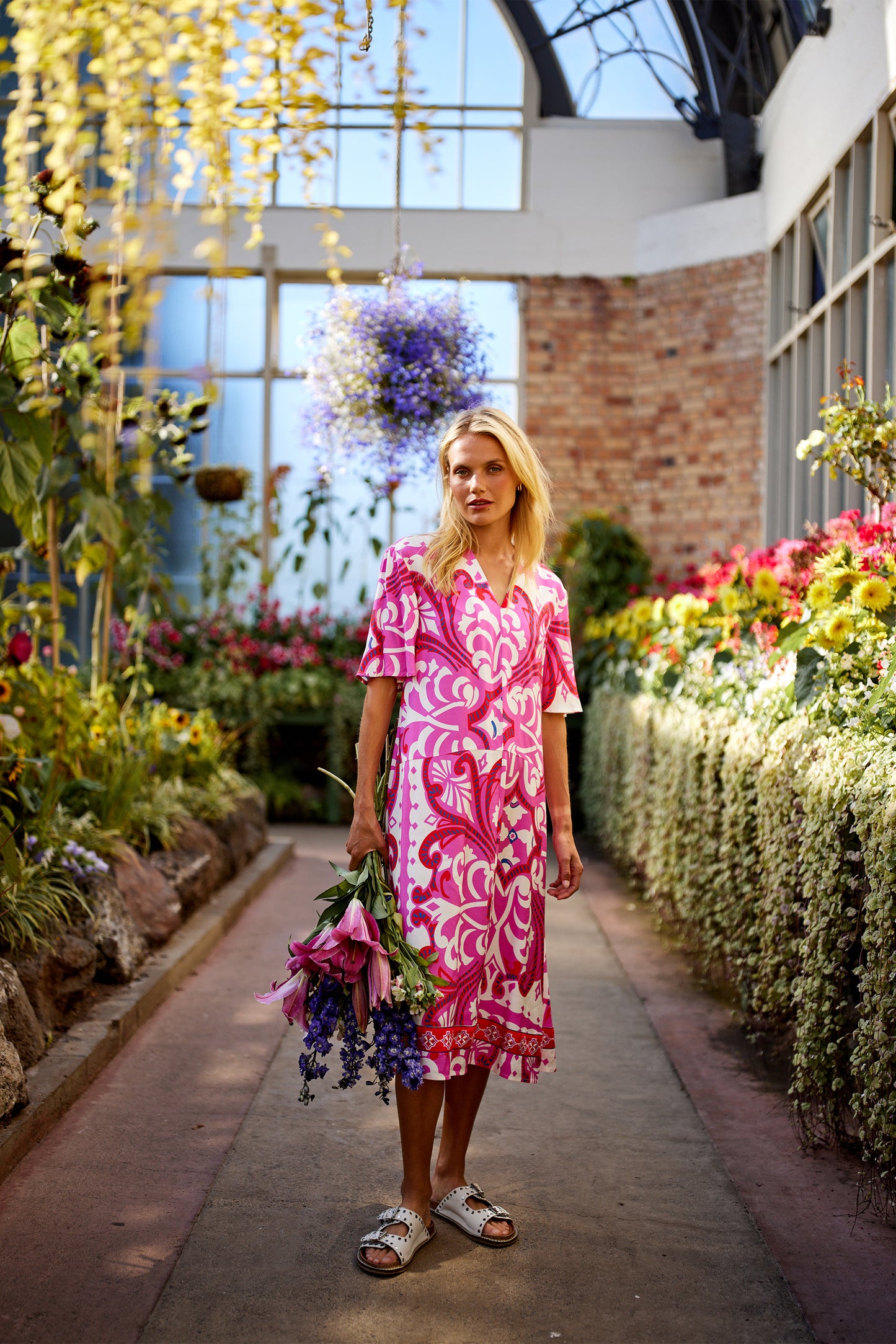 Design Nation Saint Dress - Saint Print