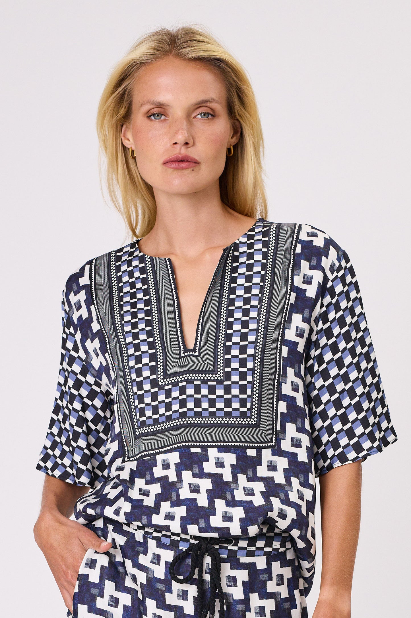 Design Nation Cortez Top - Cortez Print