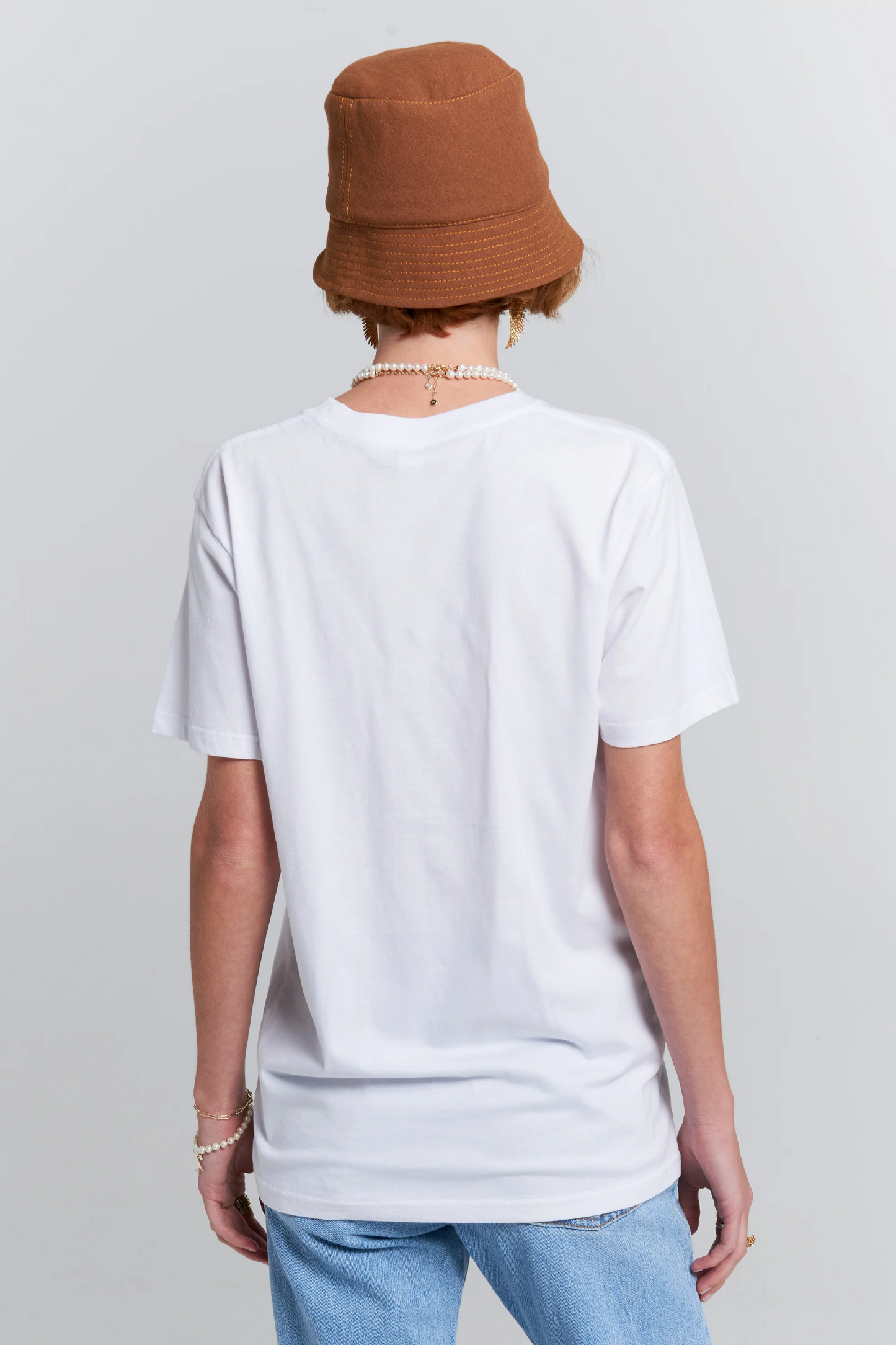 Karen Walker Dog Mum Organic Cotton T-Shirt - White