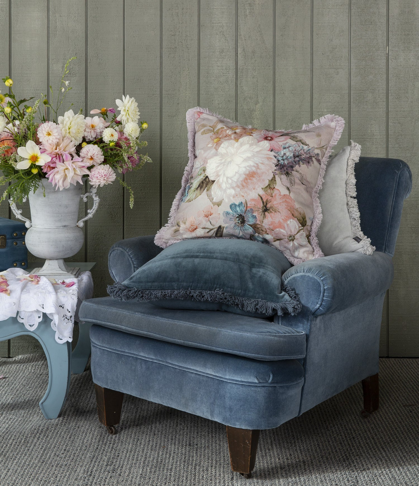 M. M Linen Dolce Square Cushion