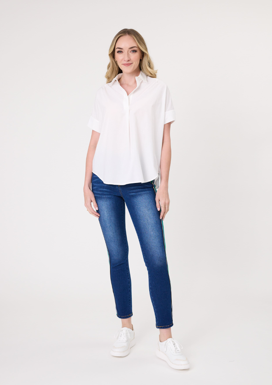 Lemon Tree Dora Top - White