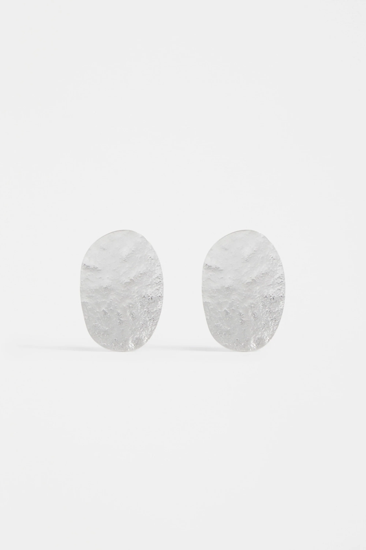 Elk Gild Stud Earring - Silver