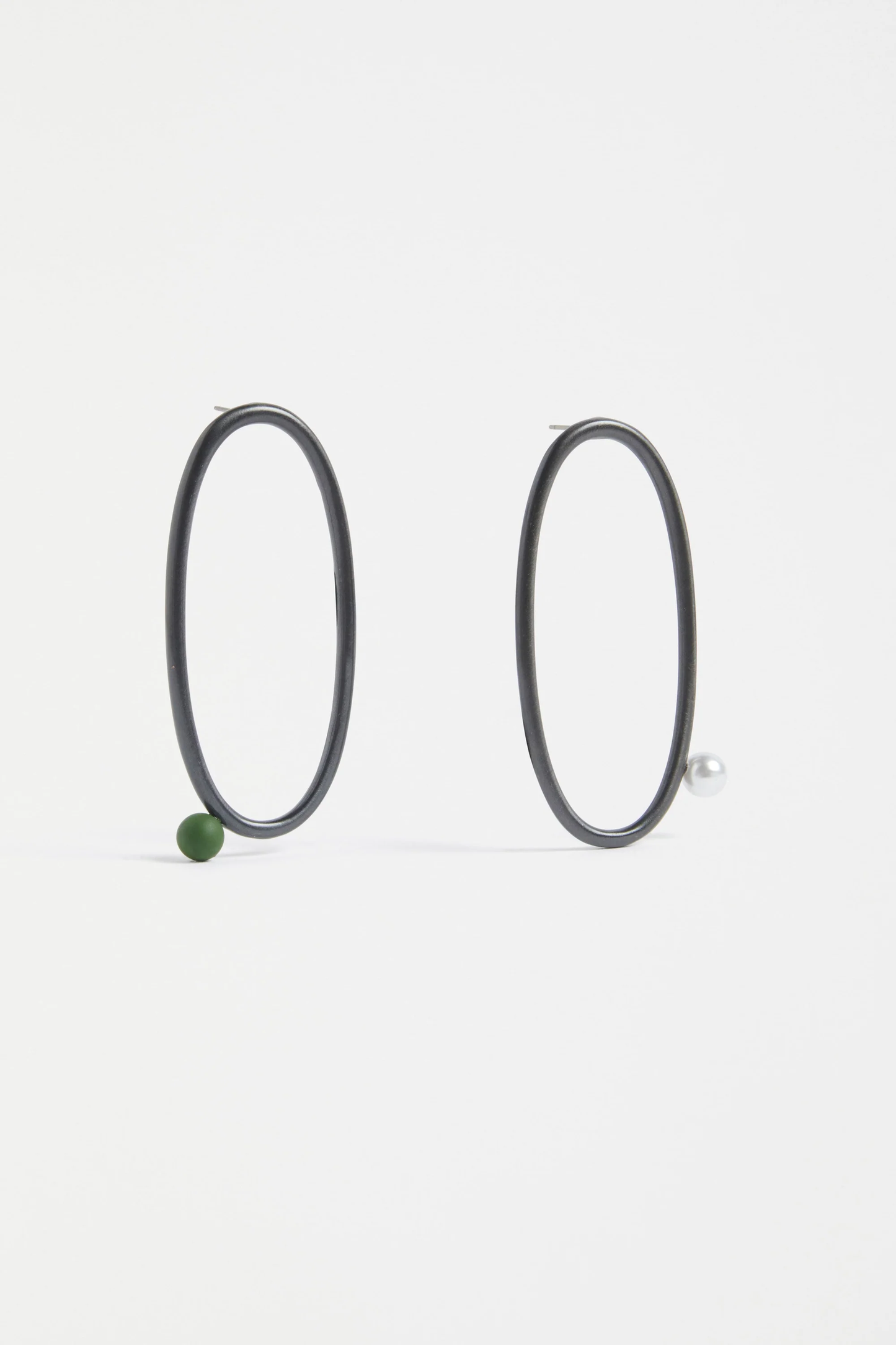 Elk Ahas Drop Earring - Gunmetal