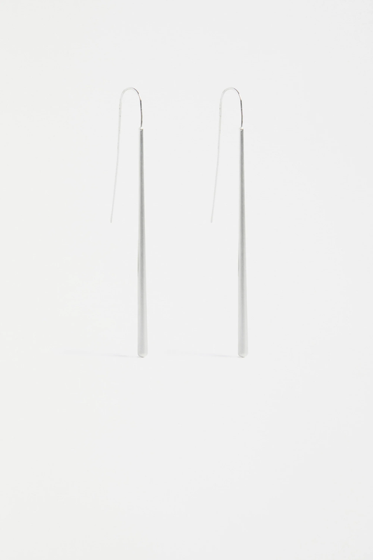 Elk Ospenn Drop Earring - Silver