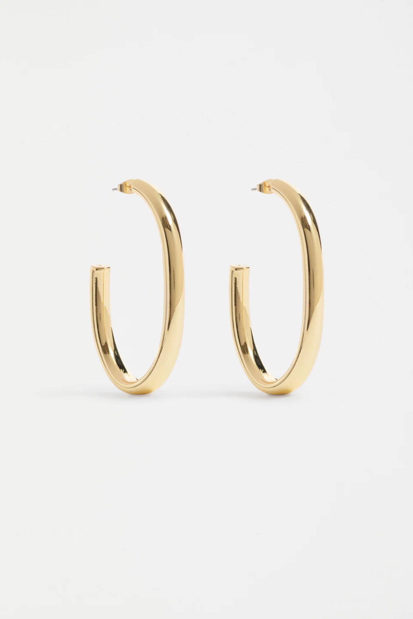 Elk Tjor Large Hoop Earring - Gold