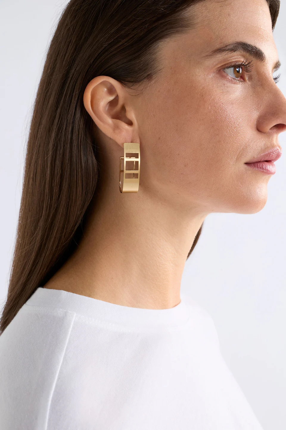 Elk Skeni Earring - Gold