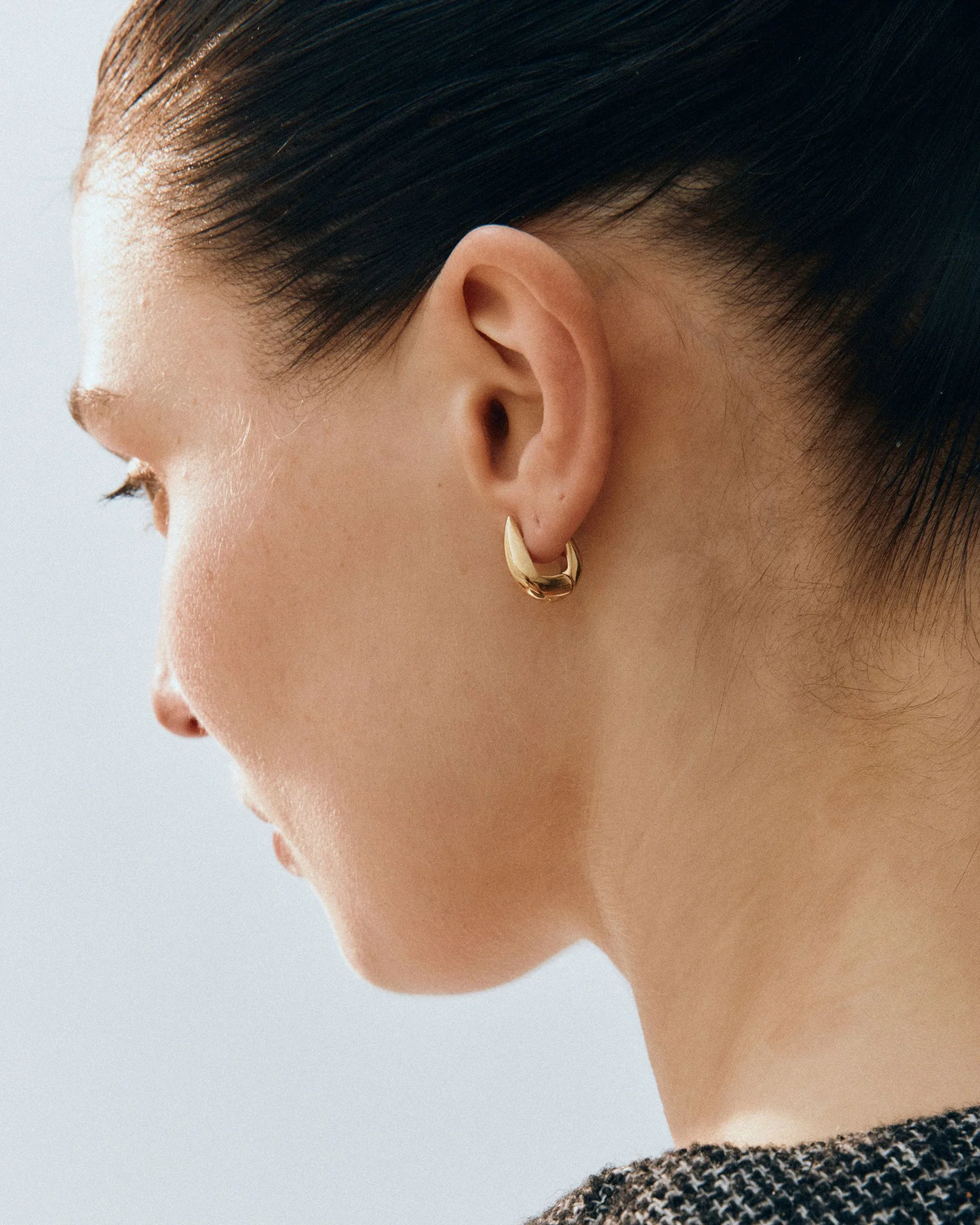 Edblad Crest Hoops S Gold