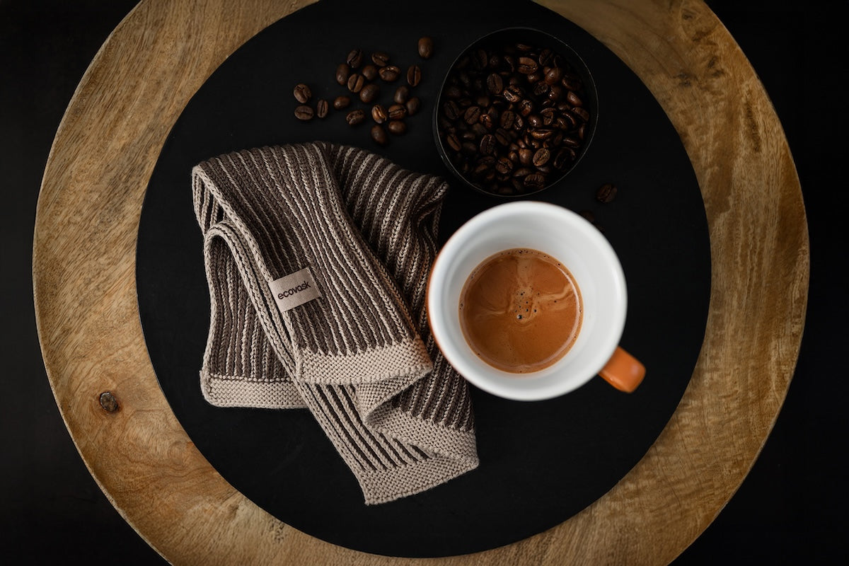 Ecovask Barista Cloths 2pk - Chocolate