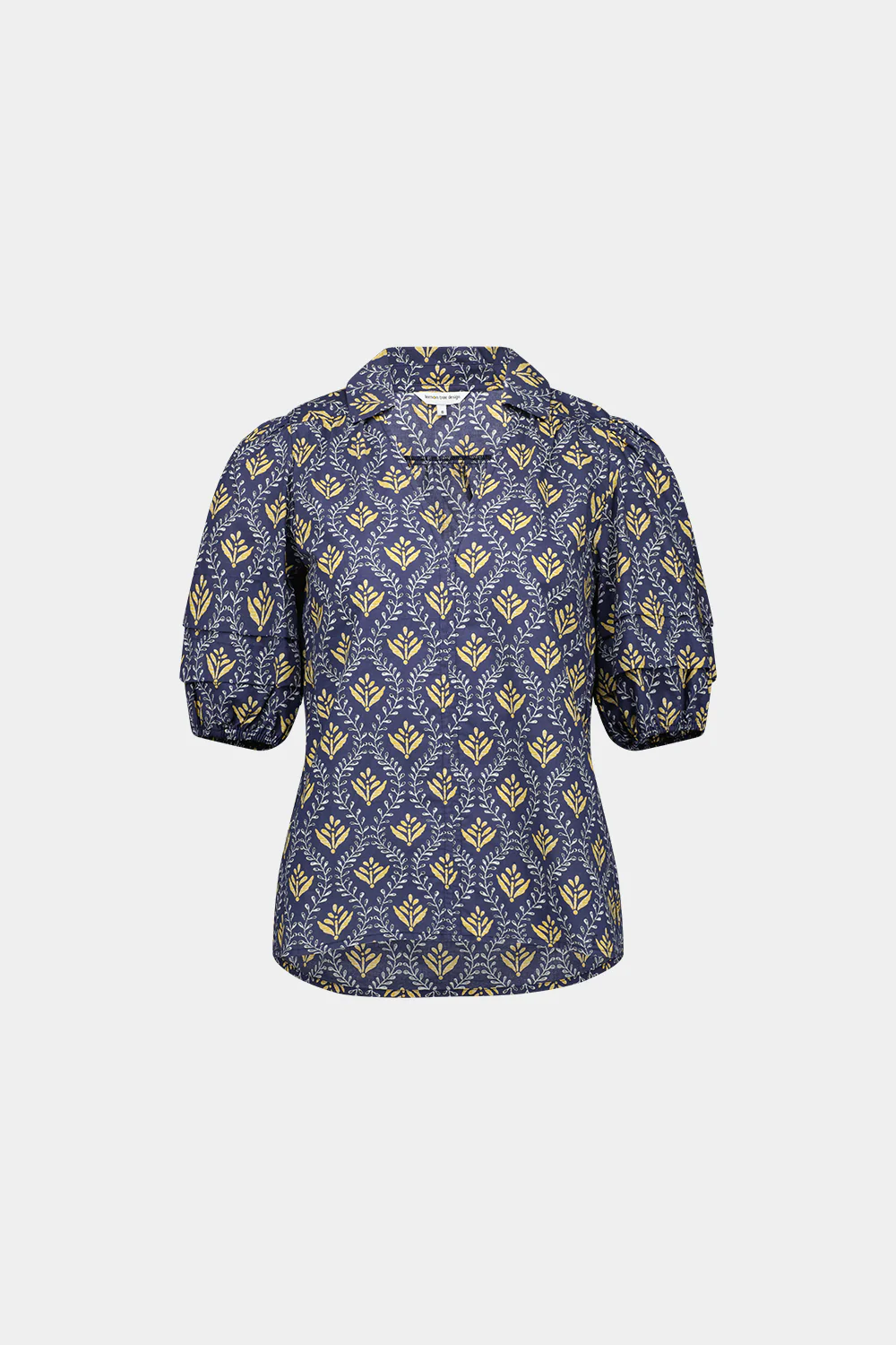 Lemon Tree Elena Top - Blue Motif