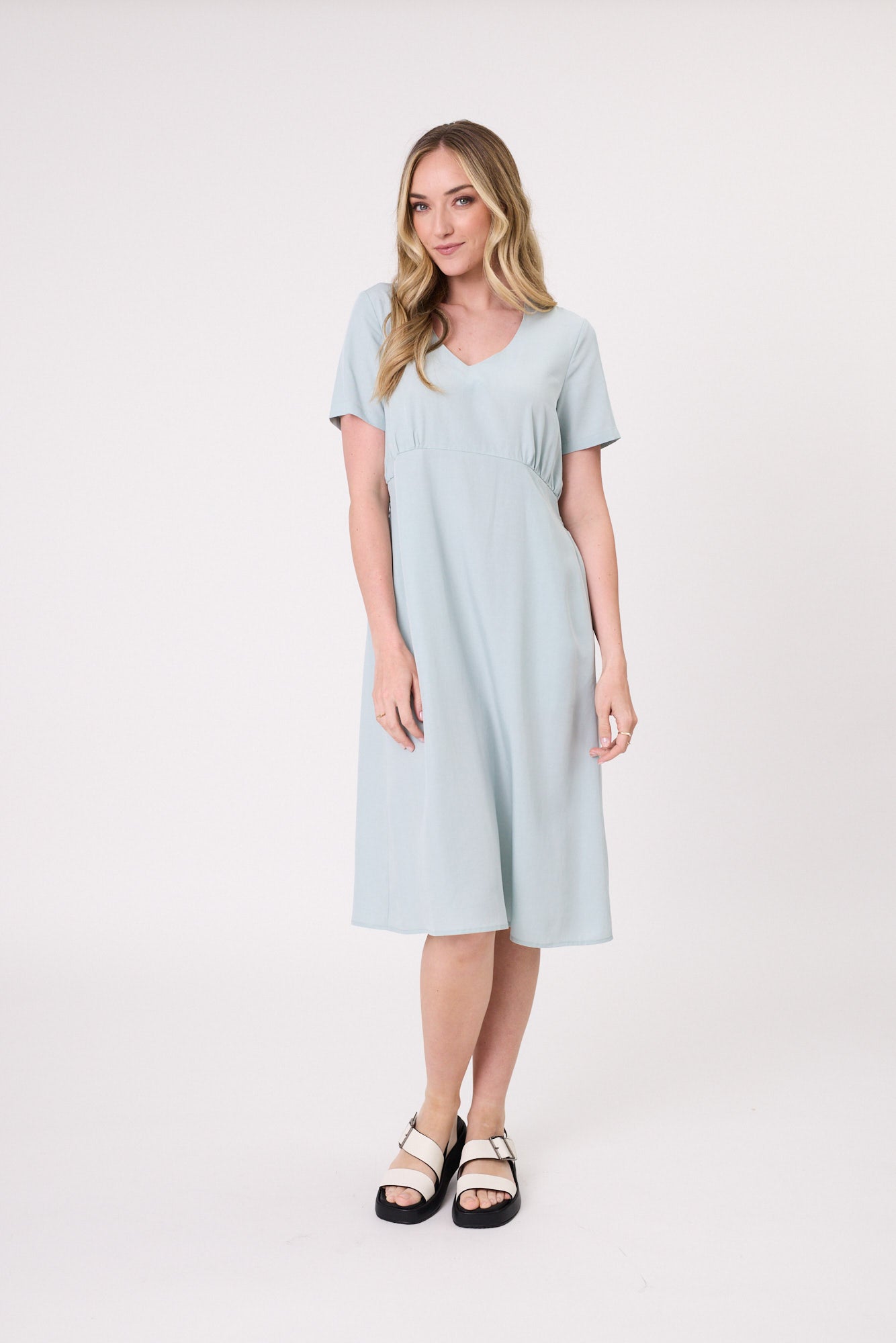 Lemon Tree Emilia Dress - Aqua