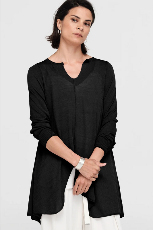 Taylor Encased Sweater - Black