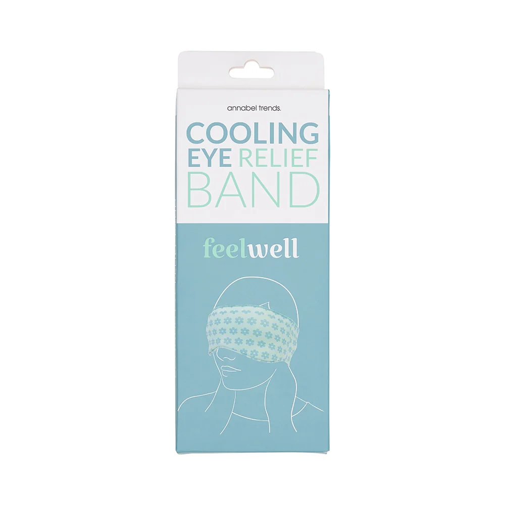 Annabel Trends Feel Well Cooling Relief Eye Band - Floral