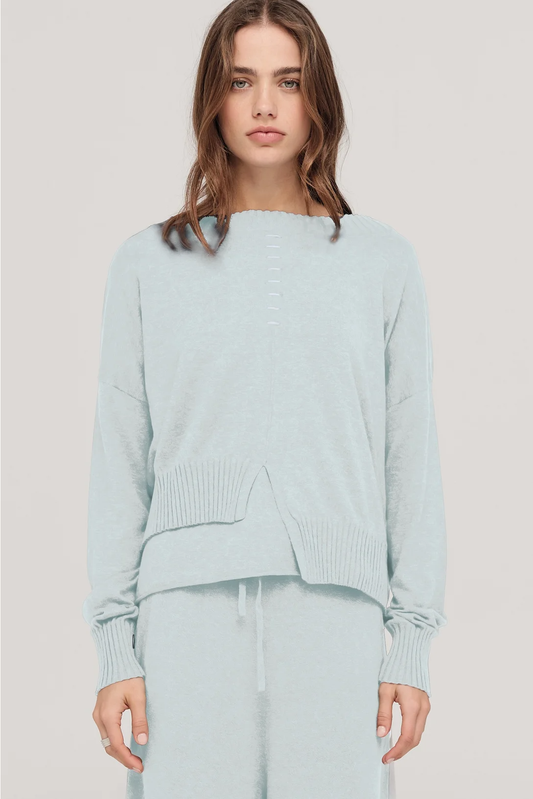 Taylor Fluctuate Sweater - Mist/Ivory