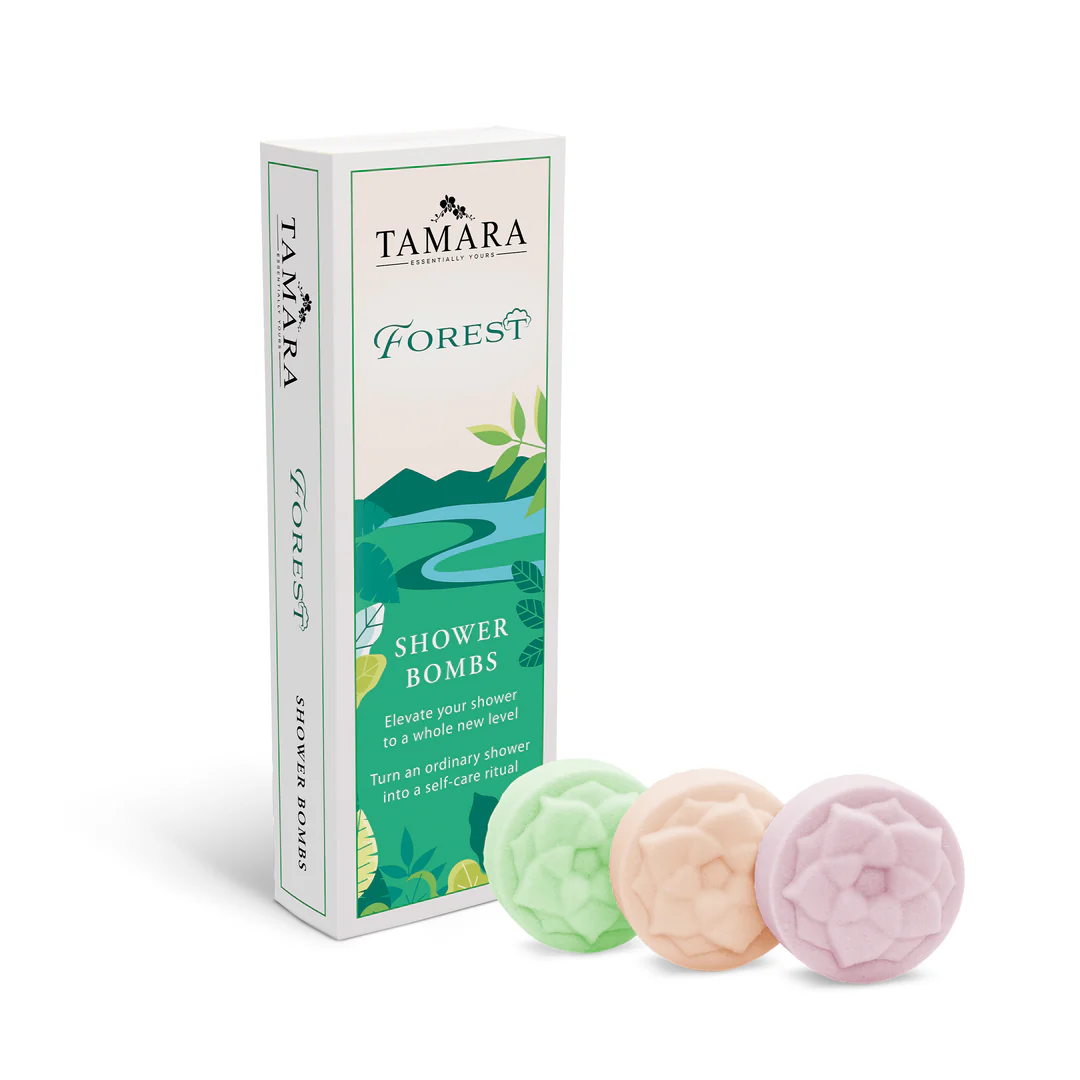 Essentially Tamara Forest Collection - Box of 3 Shower Bombs