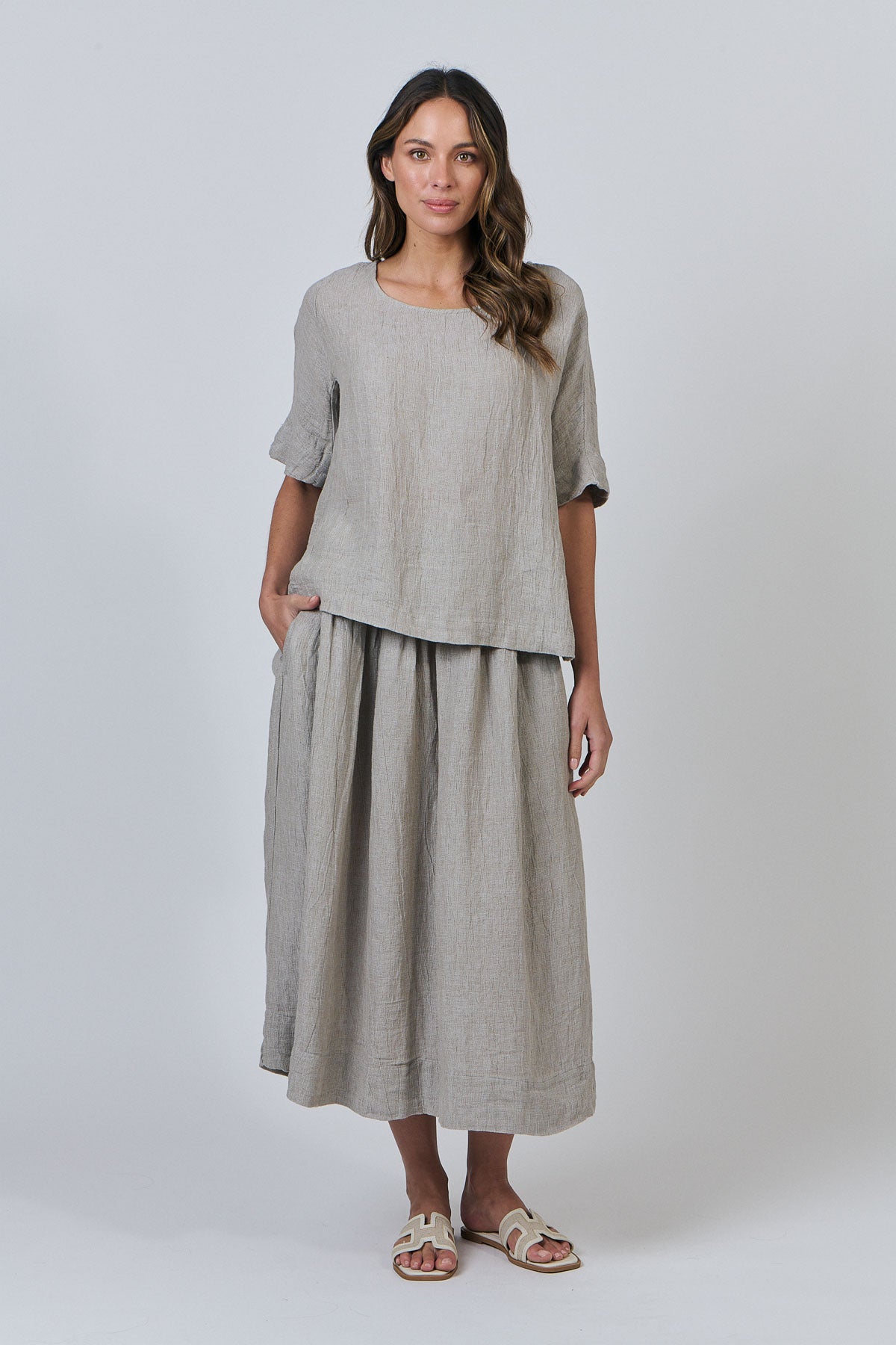 Naturals GA585 Top - Cement
