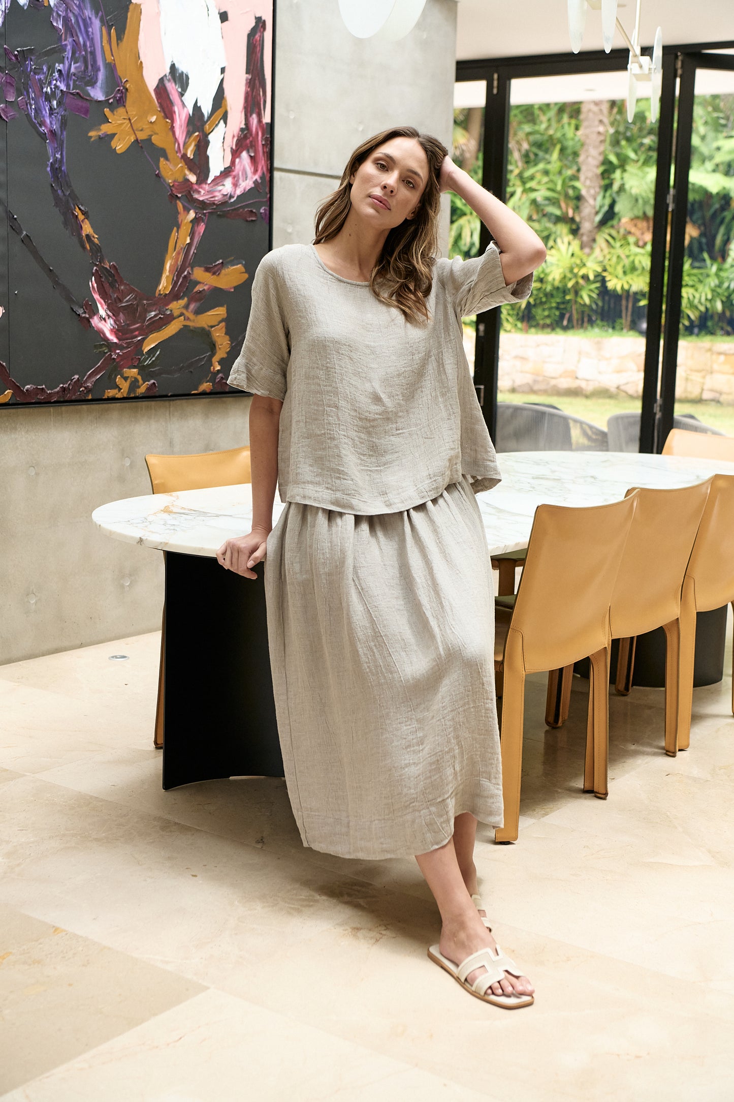 Naturals GA585 Top - Cement