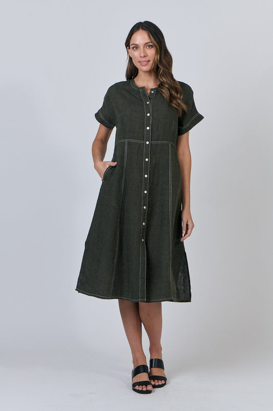 Naturals GA612 Dress - Licorice