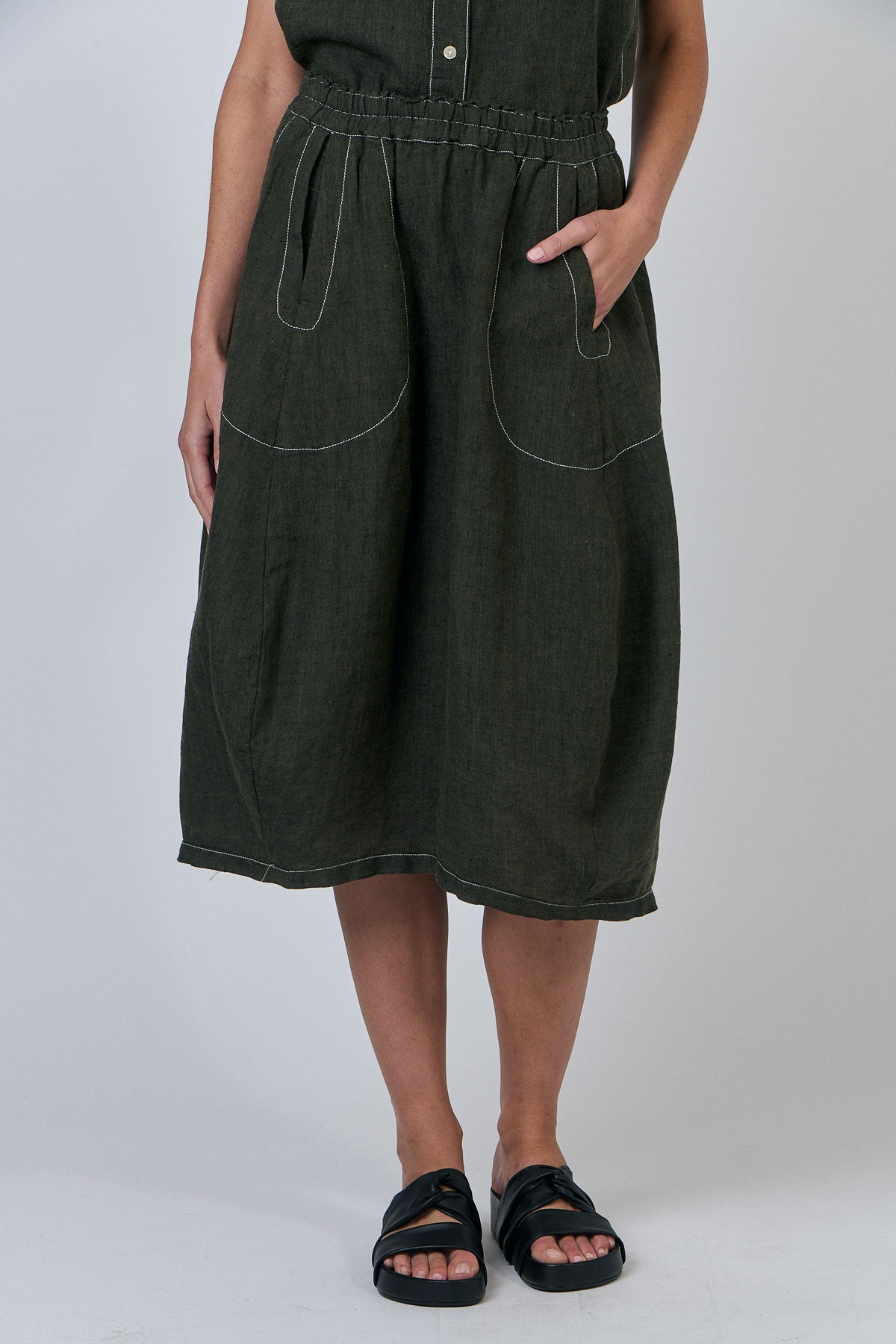 Naturals GA639 Skirt - Licorice