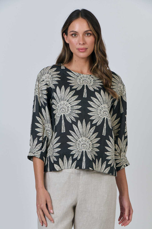 Naturals GA641 Top - Date Palm