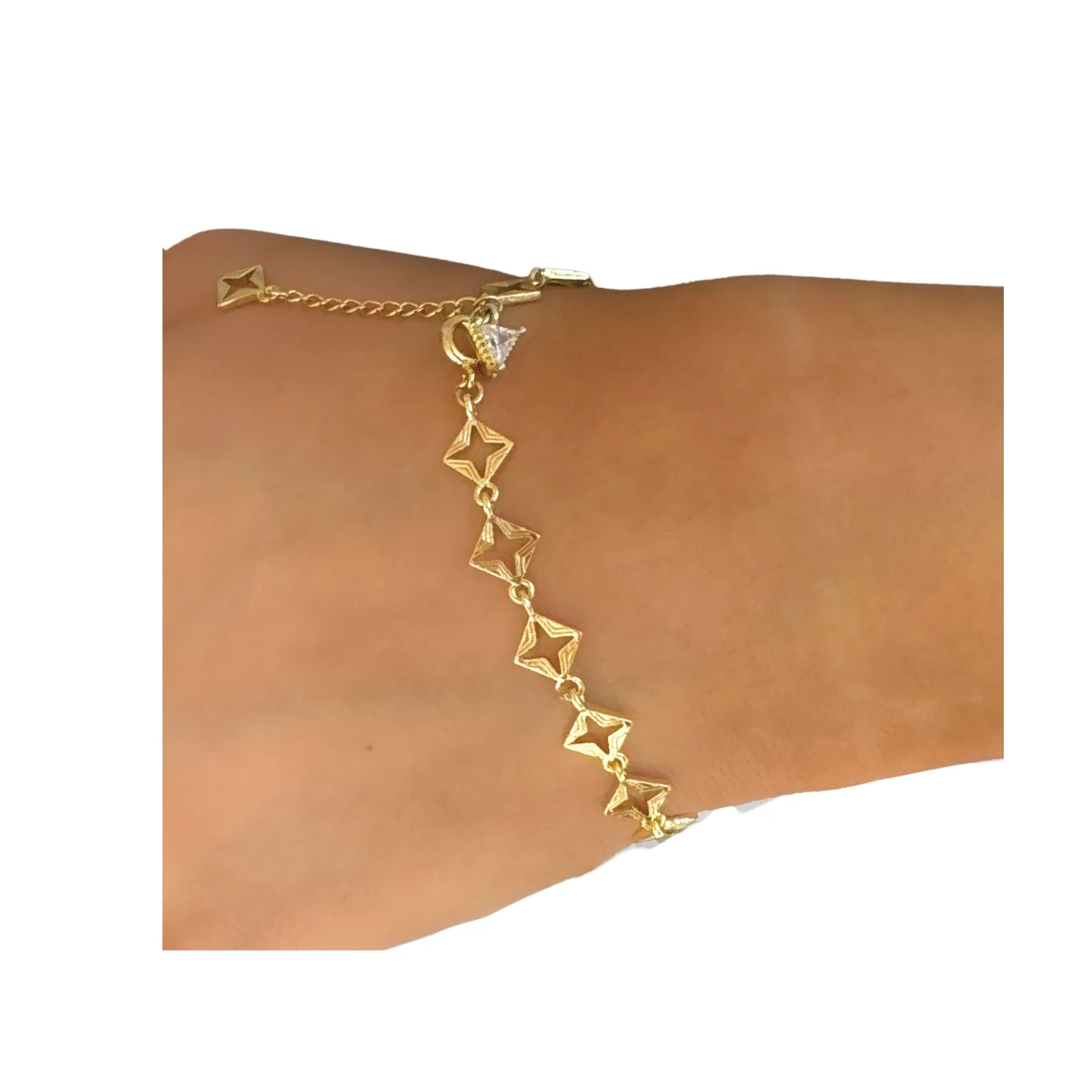 Lindi Kingi Byzante Embrace Bracelet - Gold