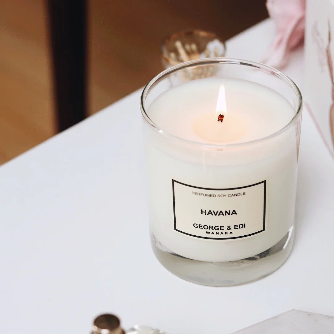 George & Edi Standard Perfumed Soy Candle 200g - Havana