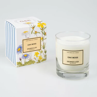 George & Edi Perfumed Soy Candle 200g