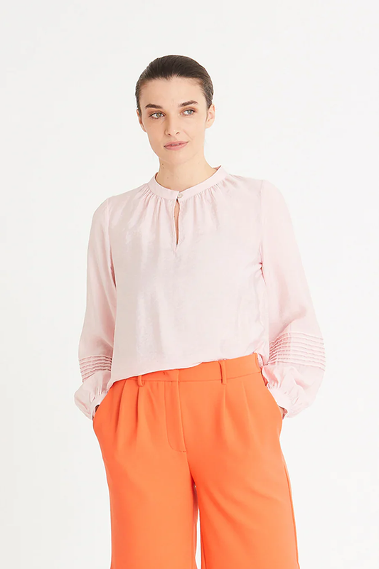 Rue De Femme Gala Shirt - Powder Pink