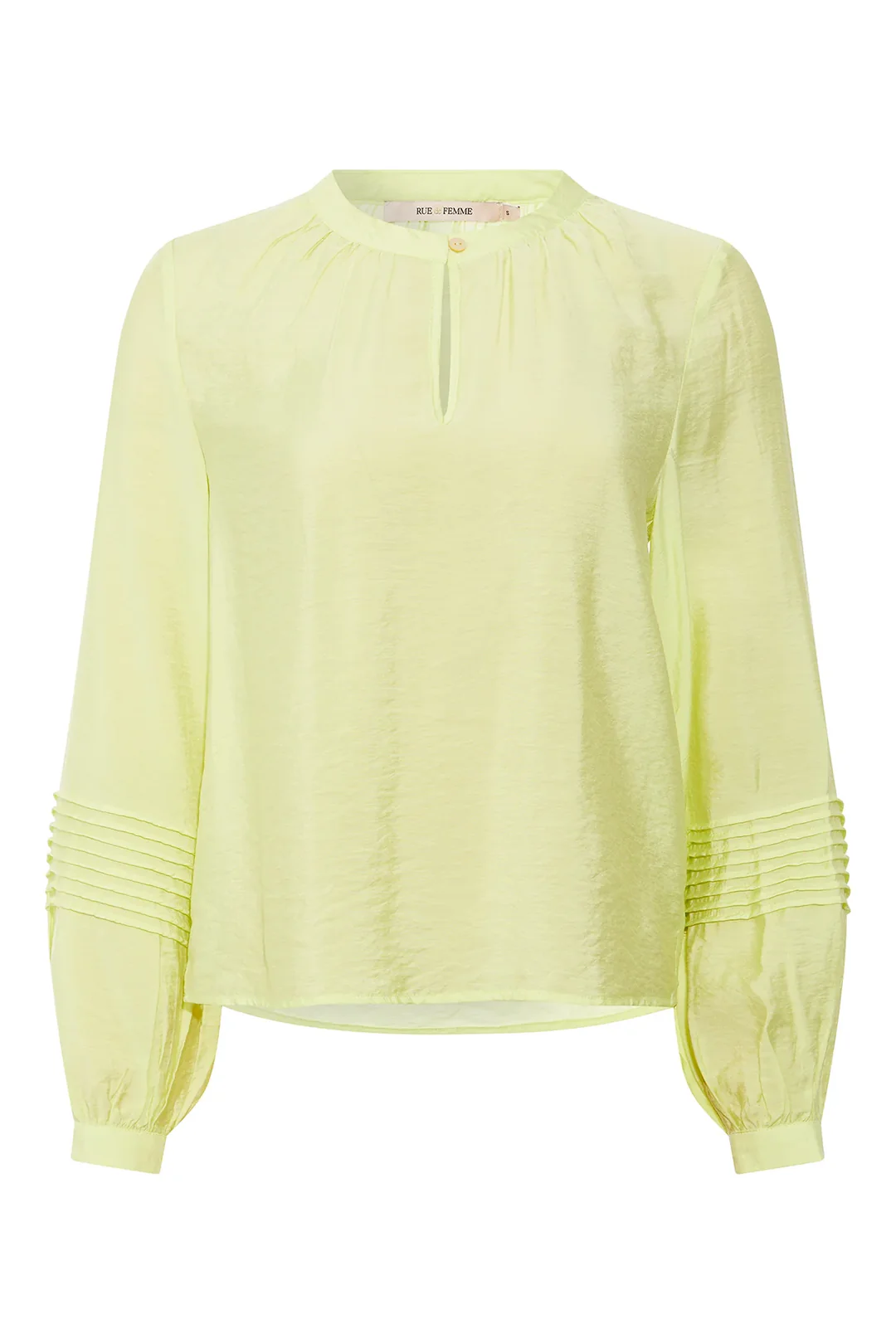 Rue De Femme Gala Shirt - Bright Moss