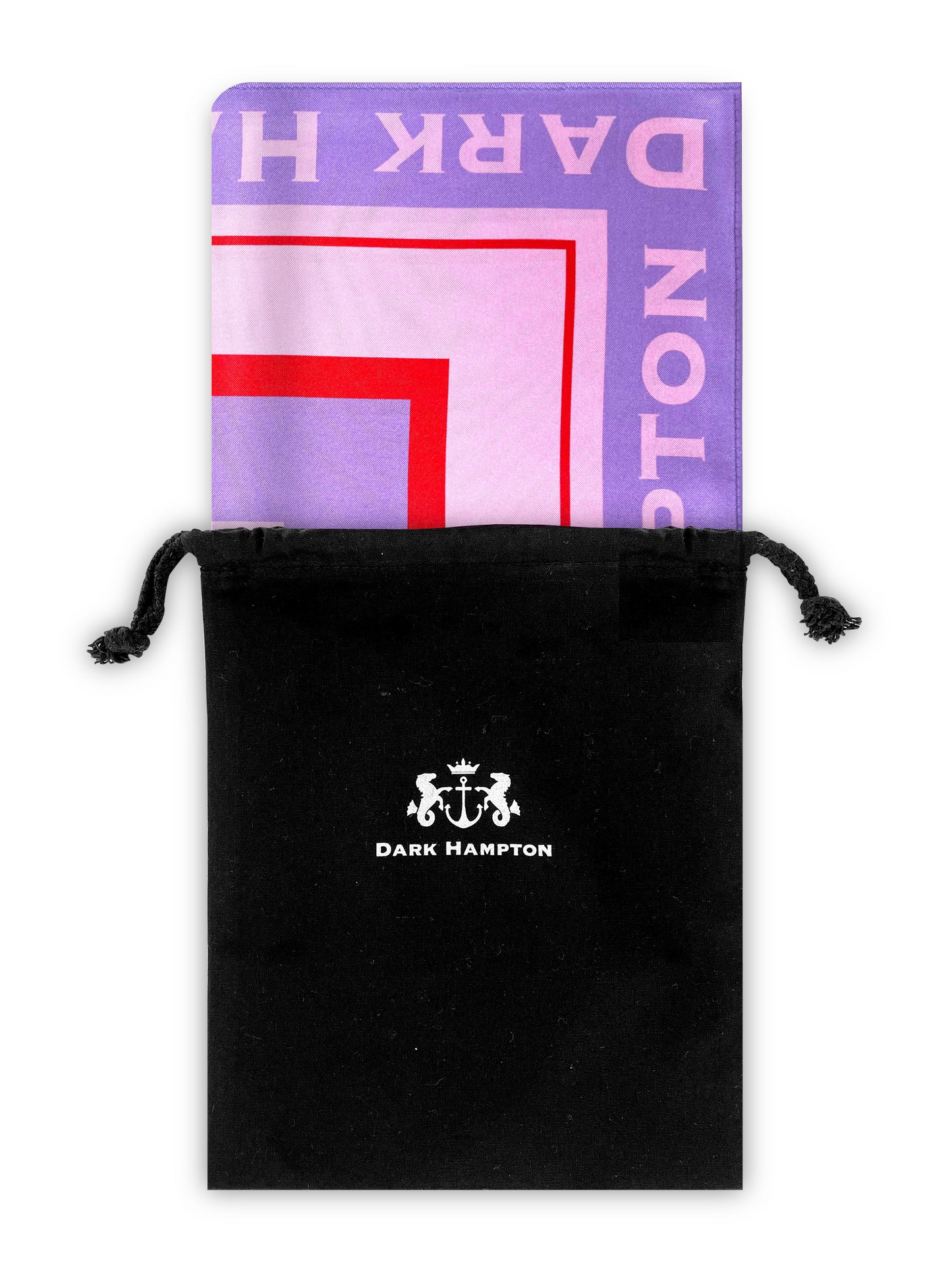 Dark Hampton The Gebbie Large Silk Scarf