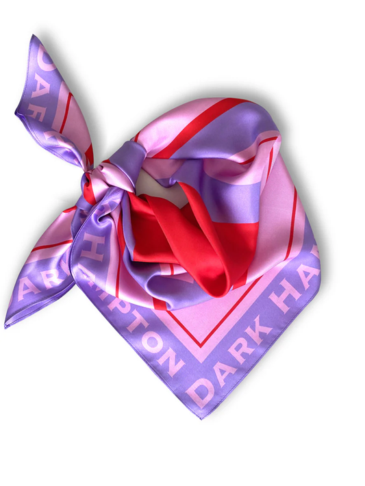 Dark Hampton The Gebbie Large Silk Scarf