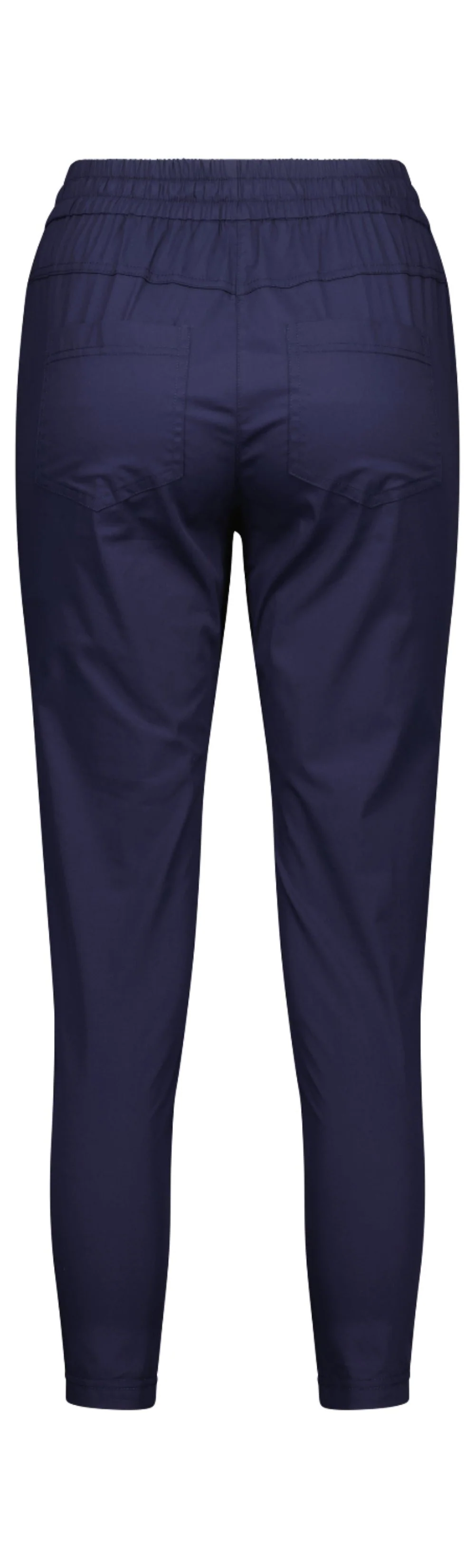 Lemon Tree Gemma Cotton Rich Pant - Navy