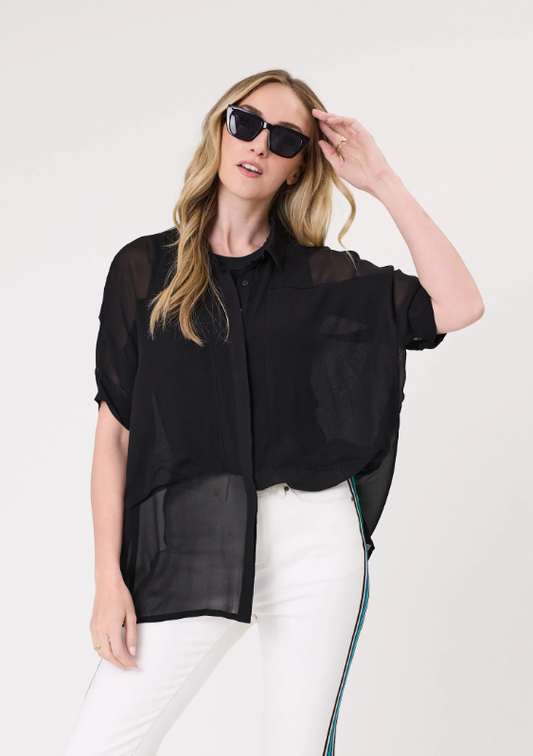 Lemon Tree Greta Top - Black