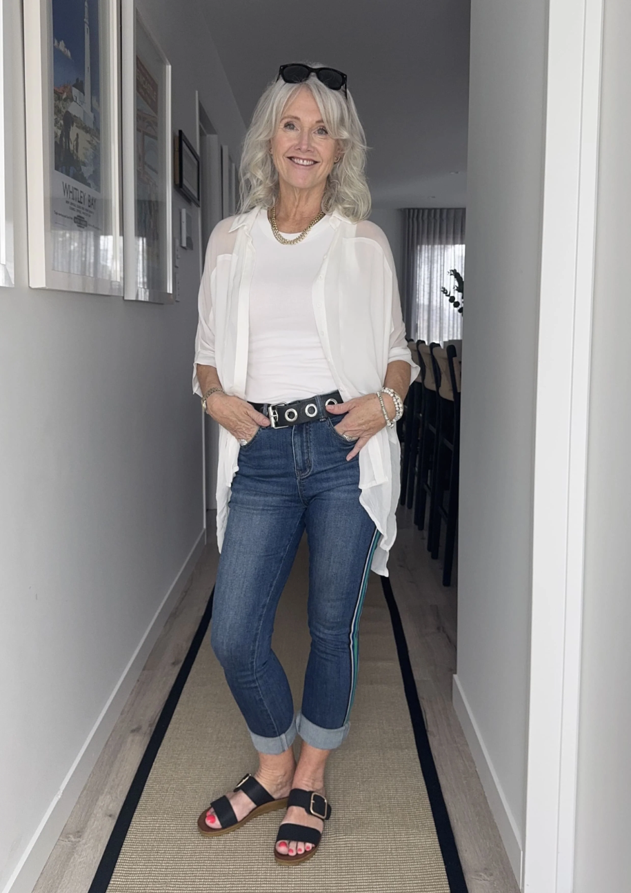 Lemon Tree Greta Top - White