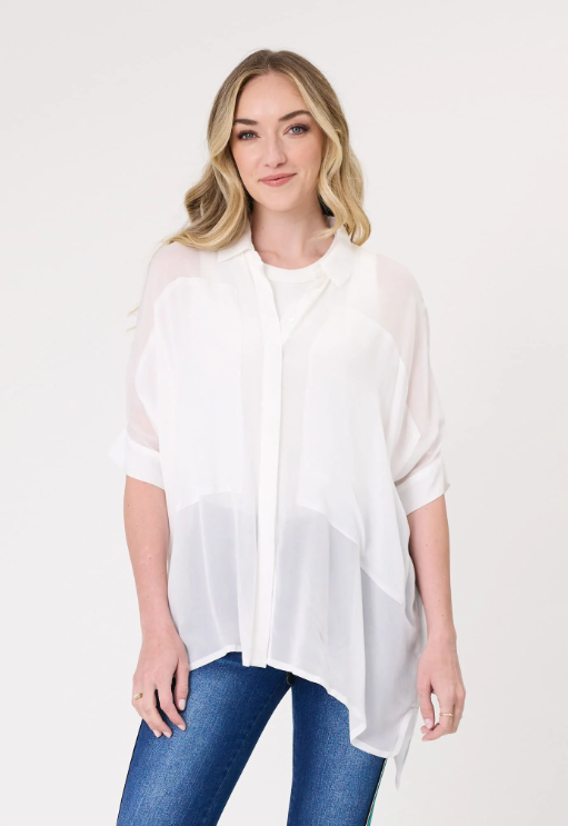Lemon Tree Greta Top - White