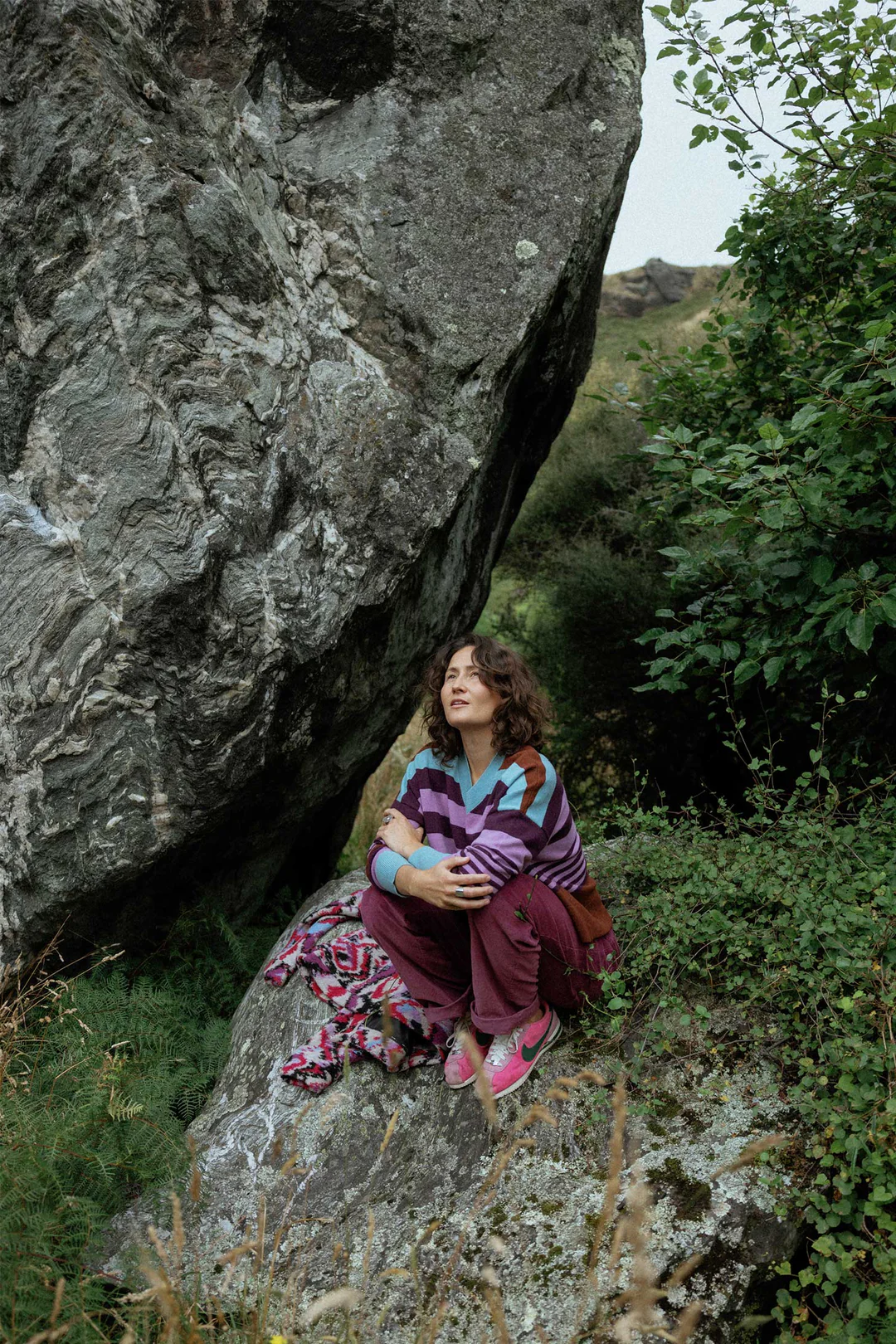 New Lands Griddy Sweater Stripe - Multi Stripe