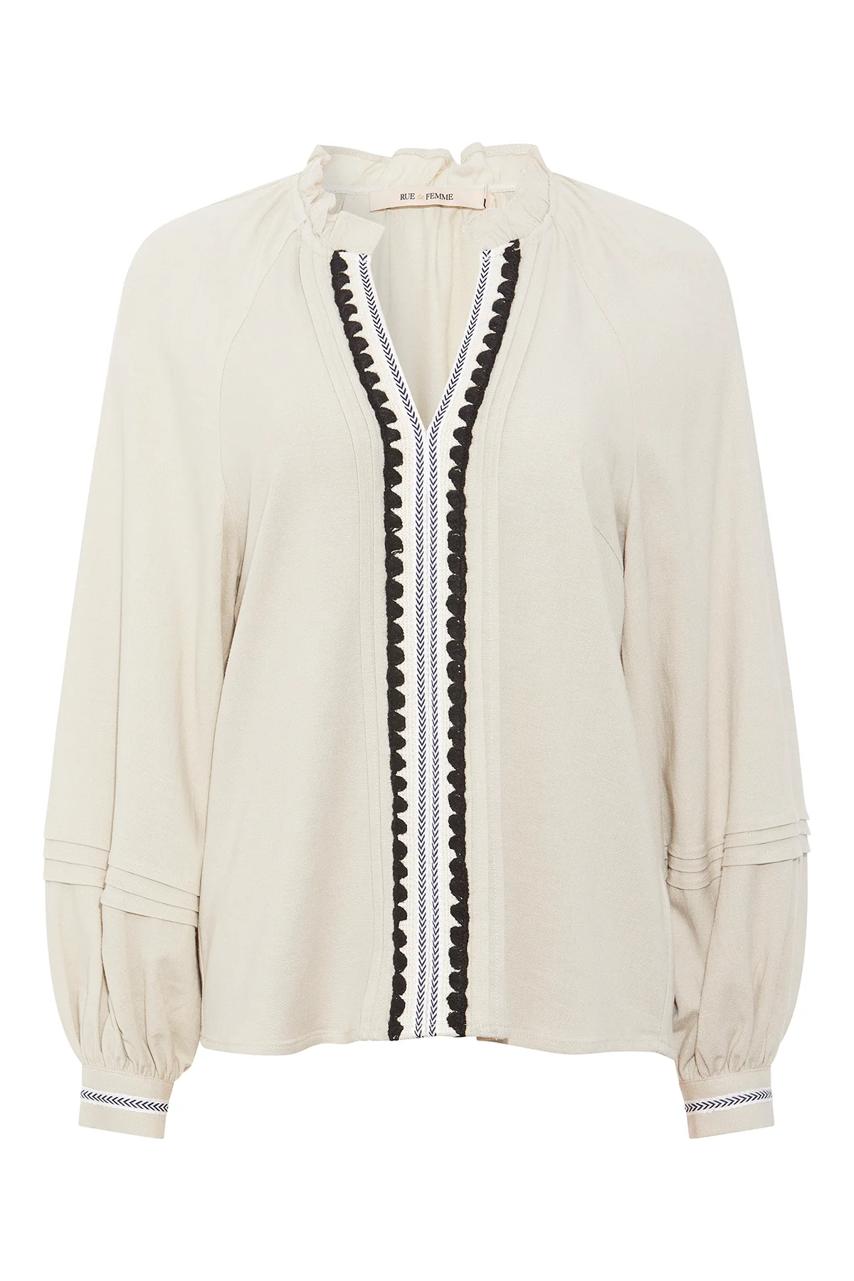 Rue De Femme Grinda Blouse - Stone